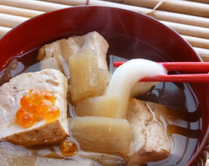 杵つき餅しろ お雑煮
