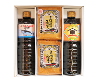 老舗の味噌・醤油詰合せ