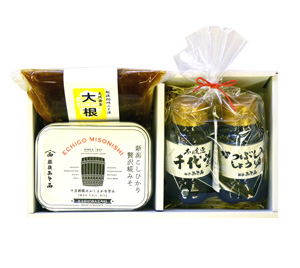 贅沢糀みそ・みそ漬・醤油ギフト
